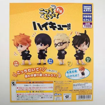 하이큐!! 이쪽 봐 Fig 피규어 세트