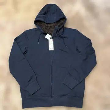 UNIQLO 보아 맨투맨 풀 집업 후드티 M 택 포함 미사용 새상품