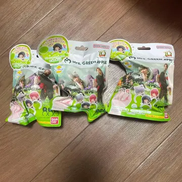 Mrs. GREEN APPLE 캐릭터 굿즈 바스 솔트 3팩