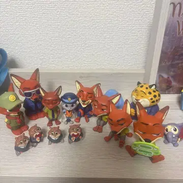 주토피아 피규어 세트