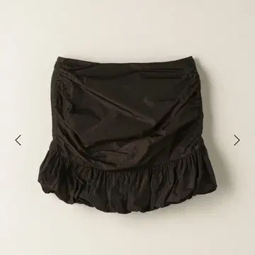 ATTISESSION 페플럼 미니 스커트