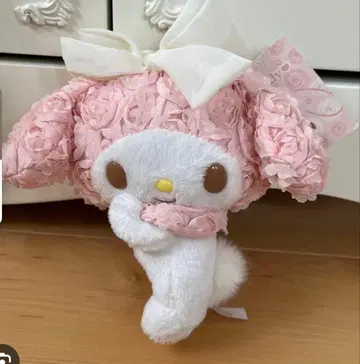 마이멜로디 쉬폰 플라워 키링