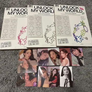 fromis_9 UNLOCK MY WORLD 3장 세트