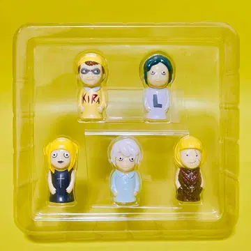 데스노트 한정판 손가락 인형 5개 세트 피규어 야가미 라이토