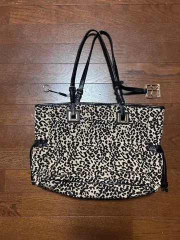 Calvin Klein 토트백 레오파드