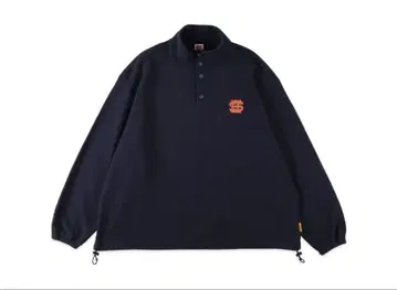 SEE SEE 스냅 풀오버 네이비