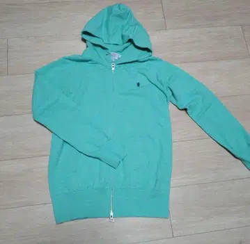 Gymphlex 민트 그린 풀 집업 후드티 S 사이즈 12