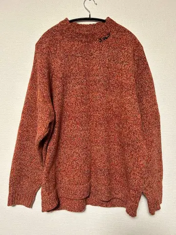 SABY WABI SABI CREW NECK KNIT [BRICK]
