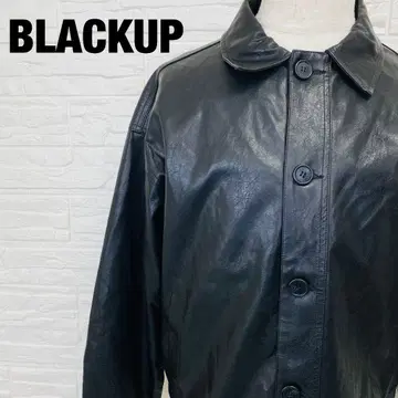 BLACKUP 블랙업 인조 가죽 자켓 1179