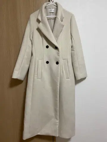 프레이 아이디 롱 코트 아이보리