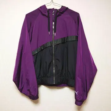 PUMA XL 사이즈 여성용 스포츠 나일론 자켓 윈드브레이커