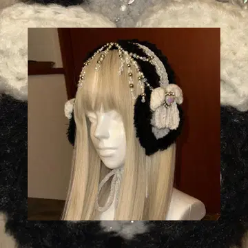 비즈 귀도리 [ handmade ]