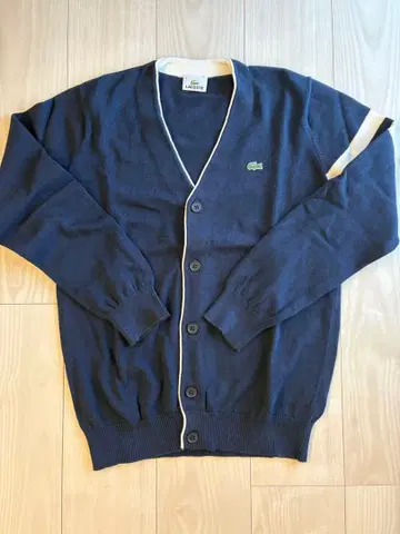 라코스테 네이비 가디건