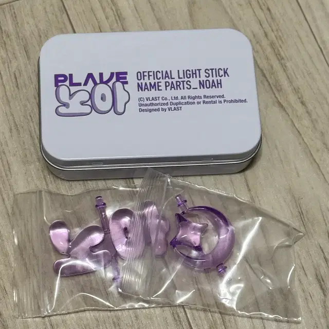 플레이브 응원봉 구파츠 양도(노아 밤비 은호 하민)