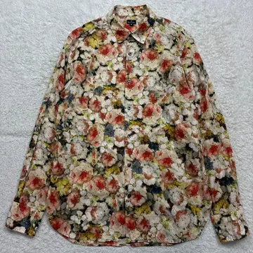 PS Paul Smith 폴스미스 리얼 플라워 프린트 셔츠 꽃무늬 M