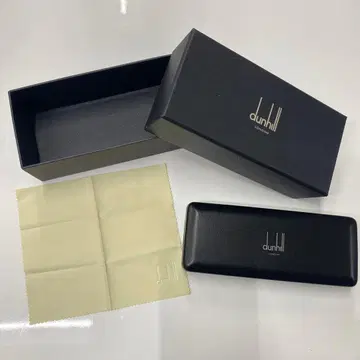 dunhill 안경 케이스 + 안경닦이 + 빈 박스.
