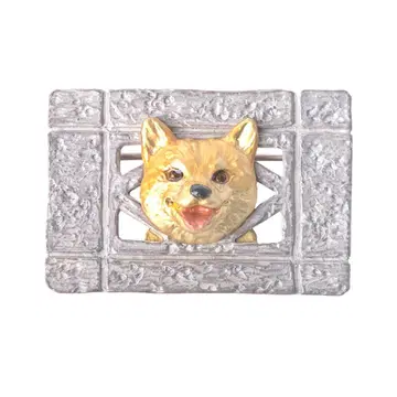 파르나토팍 블록 담벼락 틈새 브로치 택 포함 새상품급