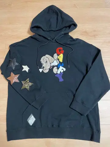 GALFY CRUTCH BRAND 후드티 대형견용
