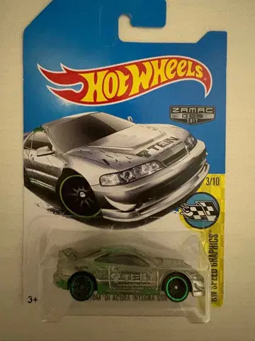 핫휠 아큐라 인테그라 zamac