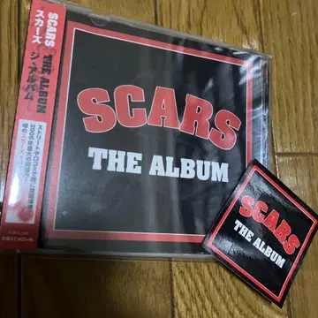 SCARS / THE ALBUM 특전 스티커 포함 CD