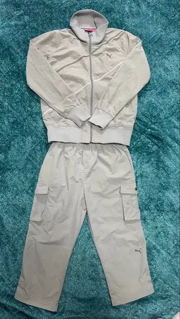 PUMA 나일론 자켓 상하의 세트