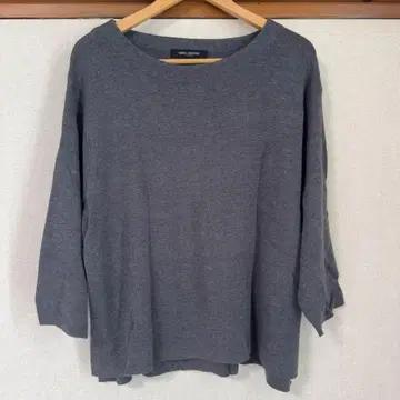 [가을/겨울 추천] 나노 유니버스 스웨터 7부 소매 니트 그레이 S사이즈