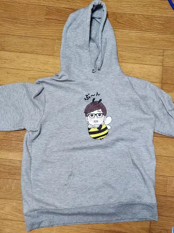 HIKAKIN 그레이 후드티 LL