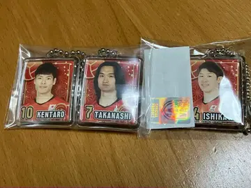 일본 배구 선수 키링 세트