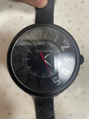 Tendence 블랙 빅 페이스 시계
