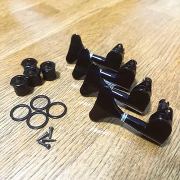 고토 제작 GOTOH GB-7 베이스용 블랙 페그