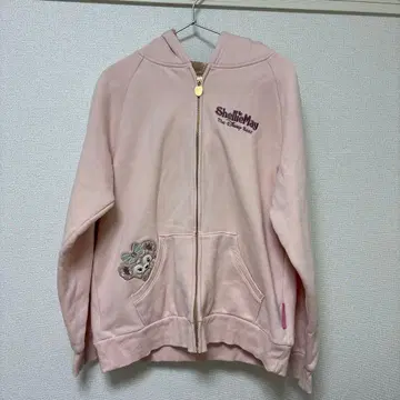 디즈니 리조트 셰리메이 후드 부착 후드티 아우터 핑크