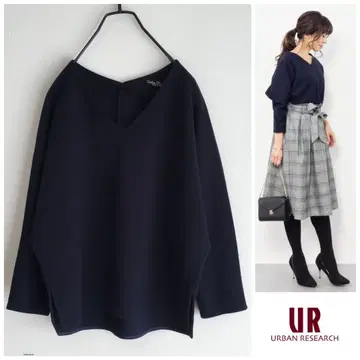 어반 리서치 분또 돌먼 울 블라우스