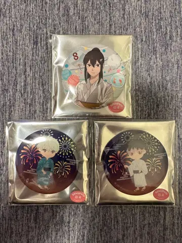 괴수 8호 캔뱃지 유카타 Ver.