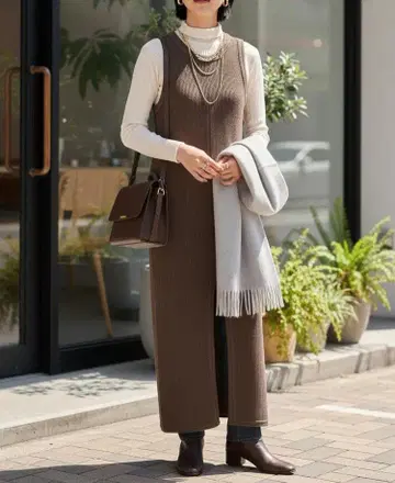 11월 30일까지 한정 가격 TODAYFU 러셀 니트 드레스