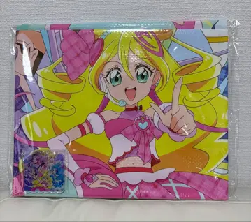 새상품 키미토 아이돌 프리큐어 캐릭터 쇼 한정판 돗자리 & 키링