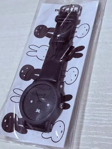 미피 스타일 손목시계 블랙 miffy styl 한정판 페이스 BK