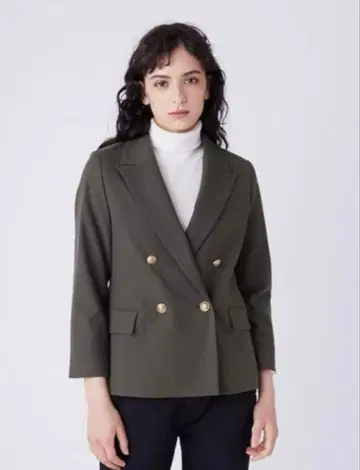 Mila Owen 카키 테일러드 자켓 S