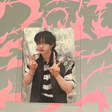 방찬 타워 레코드 럭키 드로우 사인