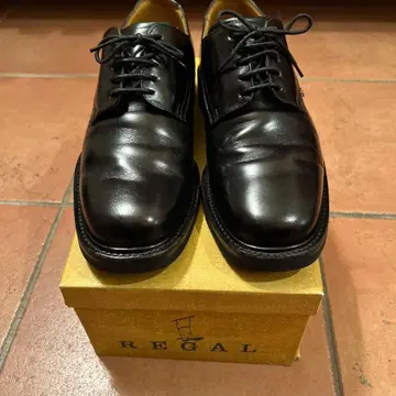 REGAL 블랙 드레스 슈즈 귀한 겨울 밑창