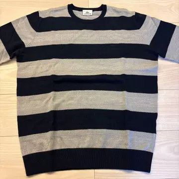 라코스테 보더 스트라이프 니트 스웨터