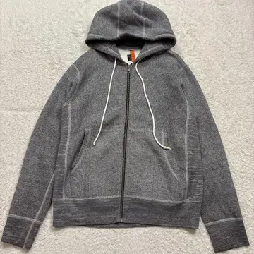 HOUSE OF BLANKS 빔즈 별주 지퍼 후드티 그레이