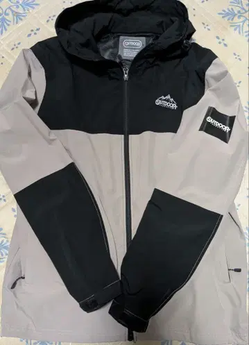 OUTDOOR PRODUCTS 마운틴 파카 LL 베이지/블랙