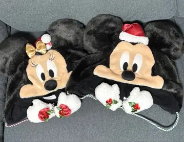 디즈니 미키 미니 팬캡 크리스마스 [택 포함 미사용 새상품]