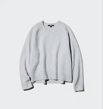 미사용 새상품 유니클로 수플레얀 크루넥 스웨터 XL
