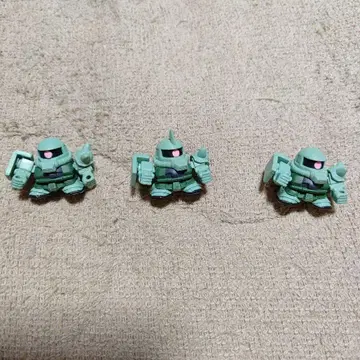 SD 건담 풀컬러 커스텀 자쿠 II 세트