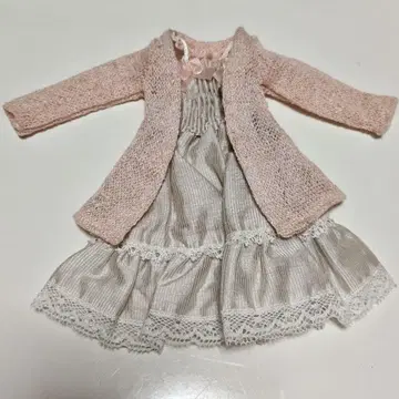 [새상품급] 아존 니트 가디건 원피스 세트 1/6 퓨어니모