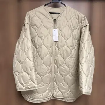 FRAMeWORK 2way 퀼팅 블루종 베이지 사이즈 F