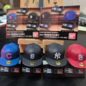 NEWERA MLB 미니어처 피규어 4개 세트