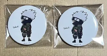 NARUTO 유루스타 카카시 캔뱃지 2개 세트