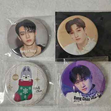 straykids 스키즈 방찬 팝업 캔뱃지 크리스마스